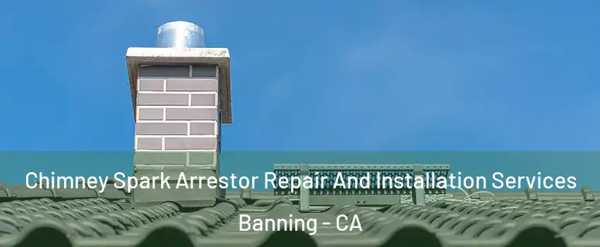  Chimney Spark Arrestor Repair And Installation Services Banning - CA