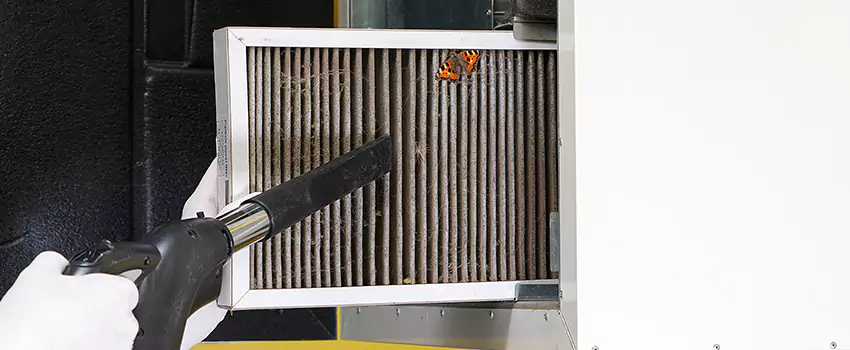 Clogged Air Duct Cleaning Process in Banning, CA