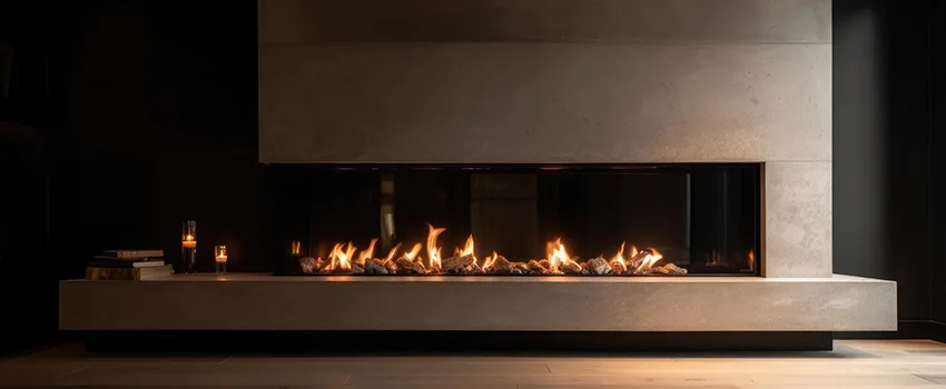 Gas Fireplace Ember Bed Design Services in Banning, California
