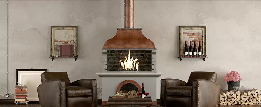 Thelin Hearth Products Providence Pellet Insert Fireplace Installation in Banning, CA