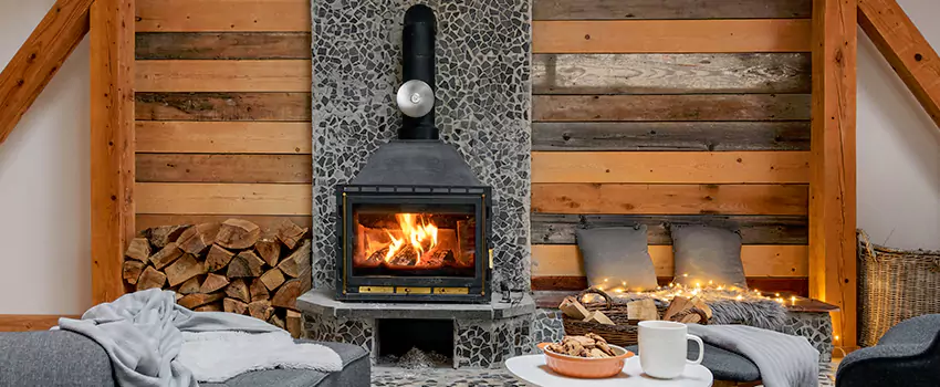 Thelin Hearth Products Direct Vent Gas Stove Fireplace Inspection in Banning, California